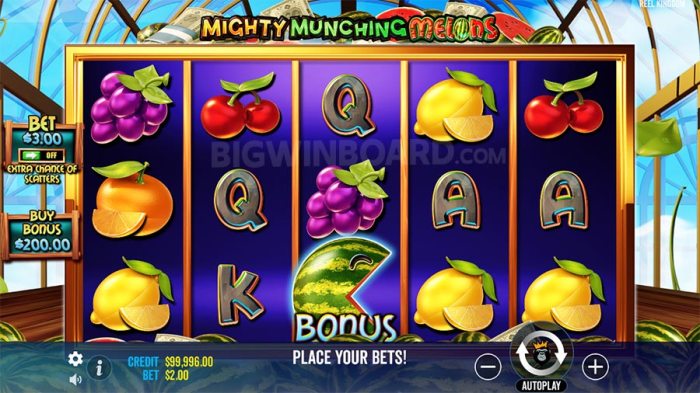 Trik Gacor Slot Online Mighty Munching Melons